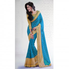 Kaveri’s Gorgeous Party Sharee With Full Embroidery